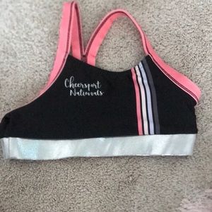 Cheer sport nationals sports bra